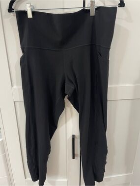 Athleta Black High-Waist Pocket Leggings